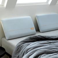 EGO Memory Foam Ergonomic Pillow, Side Sleeper Pillow with Double-Sided Cool Tech Cover, Soft for Back Sleeper, Queen size Re...