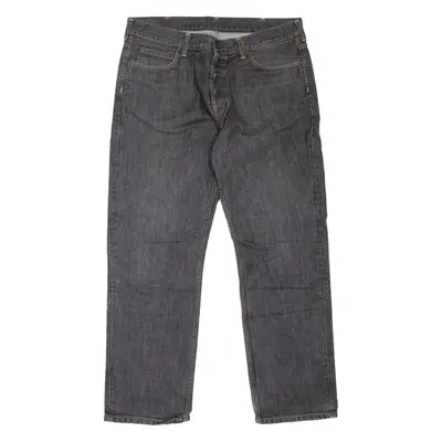 CARHARTT Texas Pant Mens Jeans Grey Regular Straight W36 L32