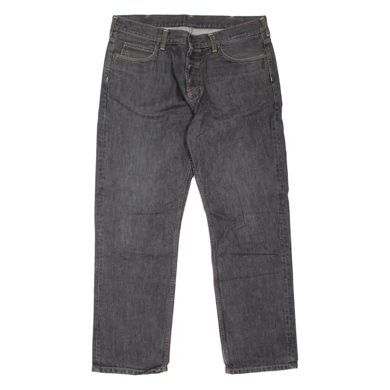 CARHARTT Texas Pant Mens Jeans Grey Regular Straight W36 L32