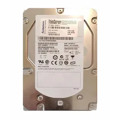 45J9658 IBM 146GB 3Gb/s SAS 15000 3.5-Inch Hard Drive
