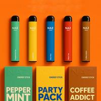 NAZ Electric Nasal Inhaler Stick - Portable Essential Oil Aromatherapy Vaporizer for Sinus Relief Congestion Energy Boost Non...