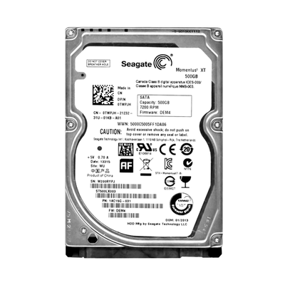 TWPJH Dell 500GB 7200RPM SATA 6Gb/s 32MB Cache 2.5-Inch Hard Drive