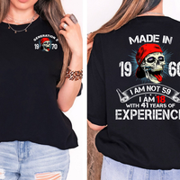 Generation X Custom Year Badass Generation T-shirt, Gen X FAFOT Shirt - 100% Cotton Top Unisex Comfort Womenswear, Custom Yea...