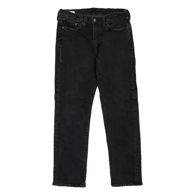 LEVI'S 514 Jeans BIG E Mens Black Slim Straight W32 L30