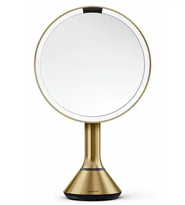 Simplehuman Cosmetic mirror with sensor touch control