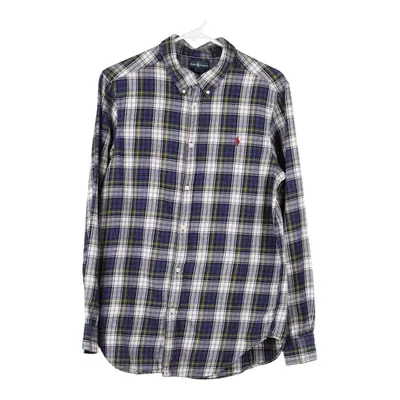 Age 13-15 Ralph Lauren Checked Flannel Shirt - XL Navy Cotton