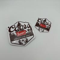 Coors Mountain Banquet Sticker - Adorable Western Stickers for Big or Small Sizes - Available in 3-Inch and 2-Inch Variations