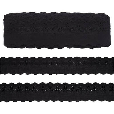 15 Yards Cotton Embroidery Hollow Flower Lace Trim