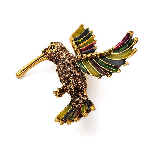 Alloy Rhinestone Brooches