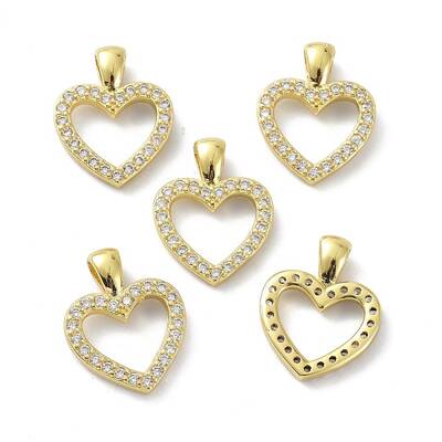 Brass Cubic Zirconia Pendants
