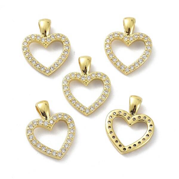 Brass Cubic Zirconia Pendants