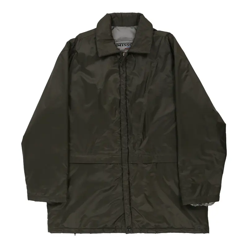 Missoni Sport Jacket - XL Green Nylon Blend