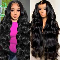13x6 Lace Front Hair Wigs Human Hair Body Wave Brazilian Lace Front Wig For Women 13x6 HD Lace Frontal Wigs Human Hair Pre Pl...