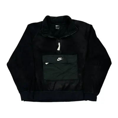 Nike Fleece - Large Black Polyester | Size: large