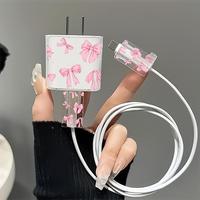 Mobile Phone Charger Protective Case, 3 Counts/set Charger Saver & Data Cable Protector, Phone Charger Protective Case for Ap...