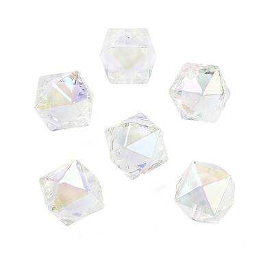 UV Plating Opaque Acrylic Beads