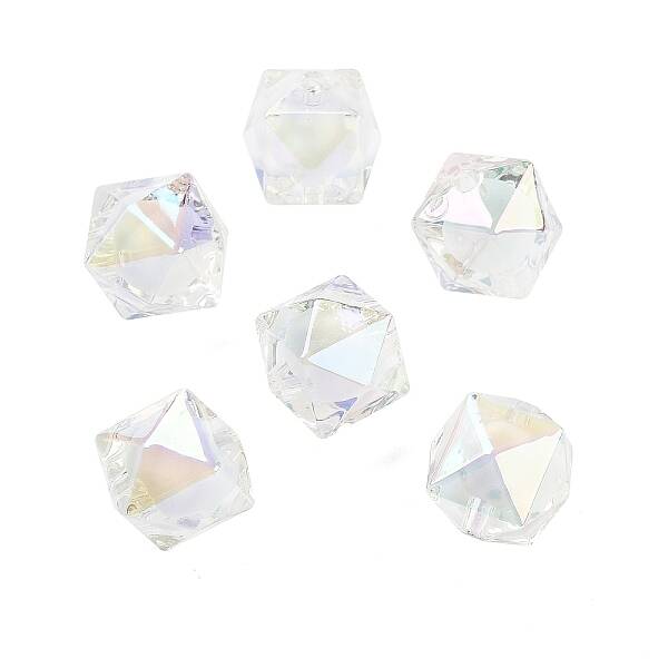 UV Plating Opaque Acrylic Beads