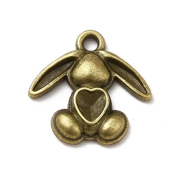 Tibetan Style Alloy Pendant Rhinestone Settings