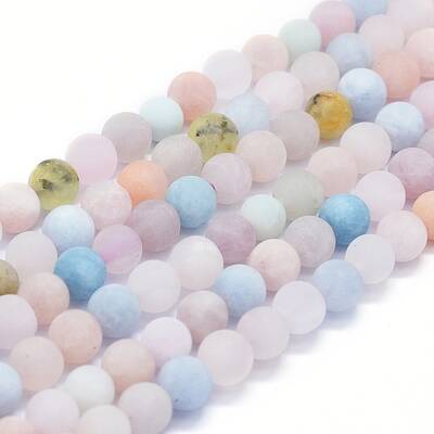 Natural Morganite Beads Strands