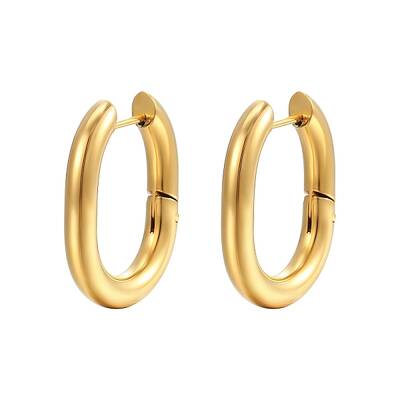 304 Stainless Steel Hoop Earrings