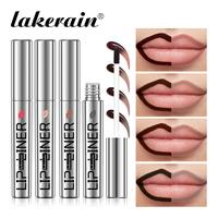 Lakerain Peel Off Lip Stain Long Lasting Matte Lip Tattoo, Long-Lasting Peel Off Lip Liner, Transfer Proof Lipstain Infused w...
