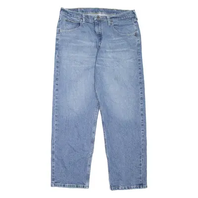 WRANGLER Mens Jeans Blue Regular Straight W34 L29
