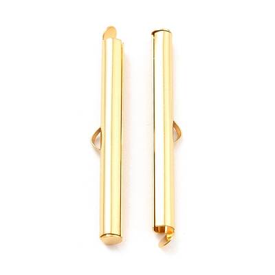304 Stainless Steel Slide On End Clasp Tubes
