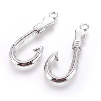 Tarnish Resistant 304 Stainless Steel Hook and S-Hook Clasps
