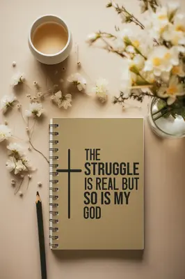 The Struggle Is Real Prayer Journal
