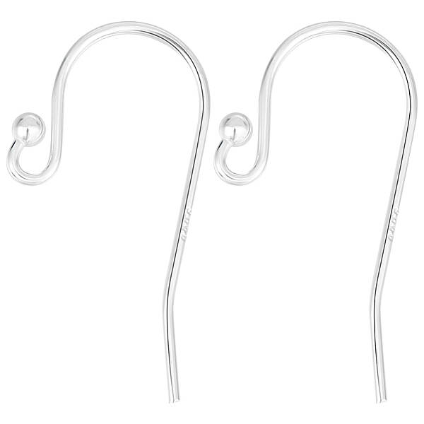 5 Pairs 925 Sterling Silver Earring Hooks
