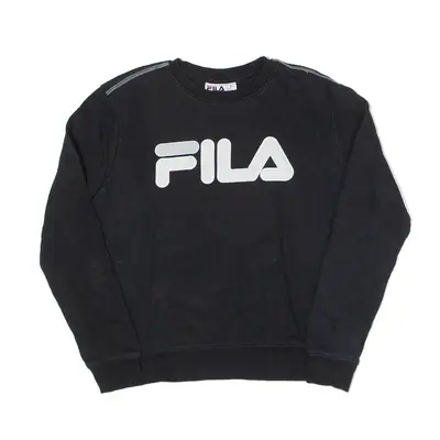 FILA Sweatshirt Black Mens S