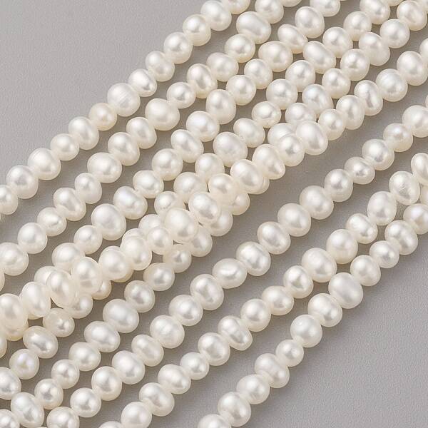 Natural Cultured Freshwater Pearl Beads Strands