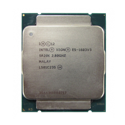 783017-L21 HP 2.80GHz 10MB L3 Cache Socket LGA2011-3 Intel Xeon E5-1603V3 Quad-Core Processor Kit for ProLiant ML110 Gen9