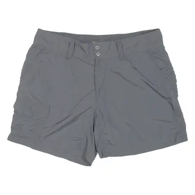 COLUMBIA Womens Sports Shorts Grey UK 8 W32