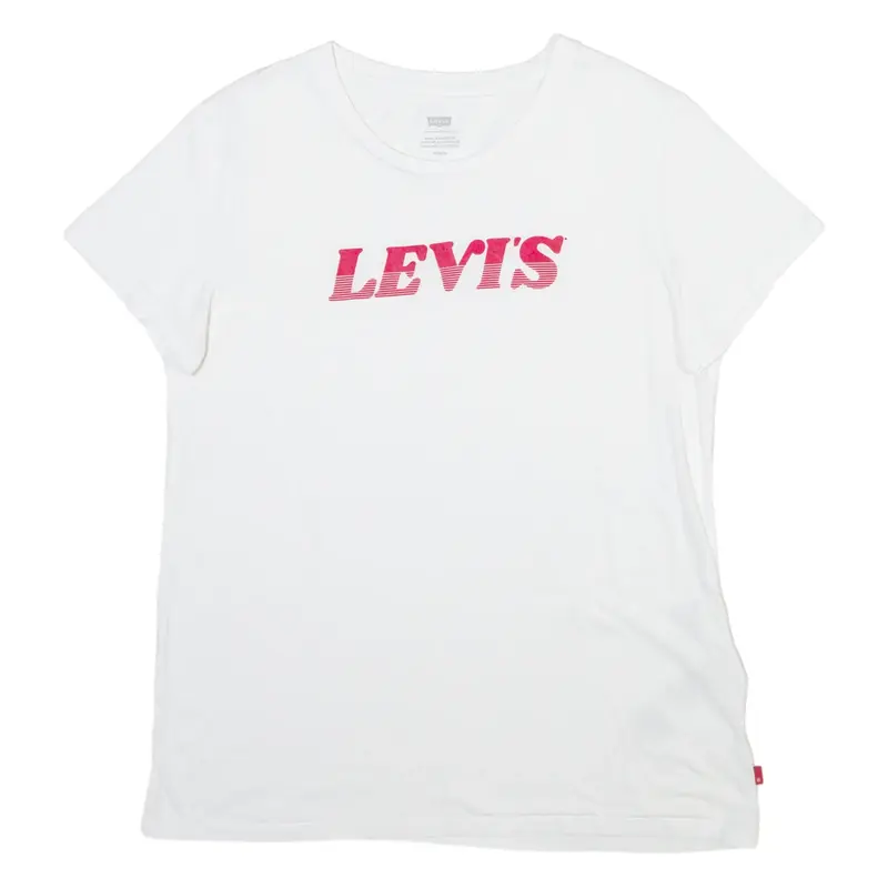 LEVI'S Mens T-Shirt White M