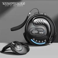 Transformers TF-T07 Open Ear Headphones Wireless Bluetooth 5.4, Open Ear Earbuds IPX5 Waterproof Noise Cancelling Running Spo...