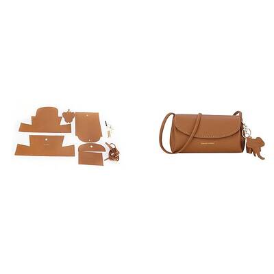 DIY Elephant Crossbody Bags Set
