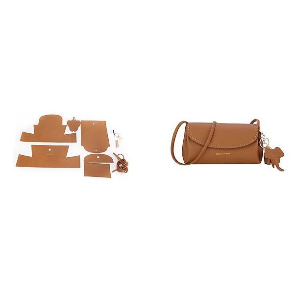 DIY Elephant Crossbody Bags Set