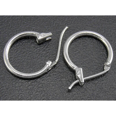 Brass Hoop Earrings