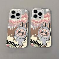Cute Rabbit Pattern Phone Case, 1 Count Anti-fall Phone Cover, Shockproof Phone Protective Case Compatible with iPhone 15 14 ...
