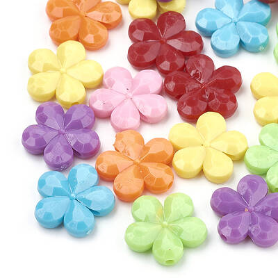 Opaque Acrylic Beads