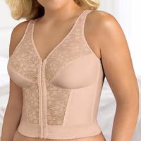Wire free Longline Posture Bra w/ Lace (1 pc)