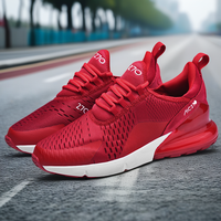 Mesh Workout Shoes with Non - Slip Soles red