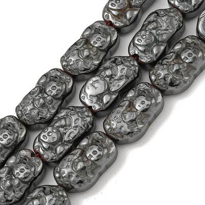 Non-magnetic Synthetic Hematite Beads Strands