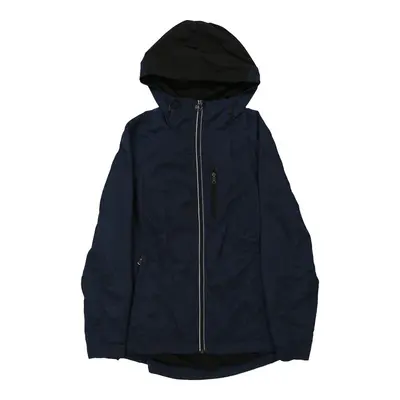 Michael Kors Jacket - Medium Blue Polyester | Size: medium