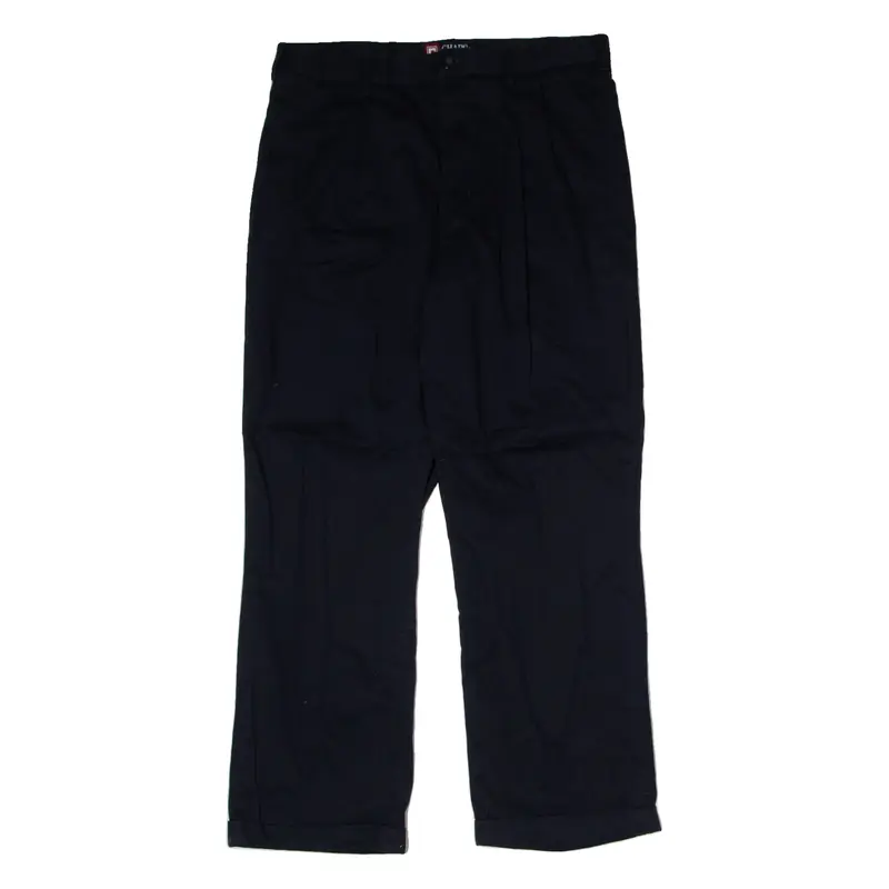 CHAPS RALPH LAUREN Chino Mens Twill Trousers Blue Regular Straight W33 L30