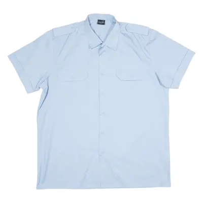 MIL TEC Mens Plain Shirt Blue XL