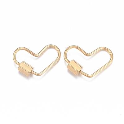 304 Stainless Steel Screw Carabiner Lock Charms