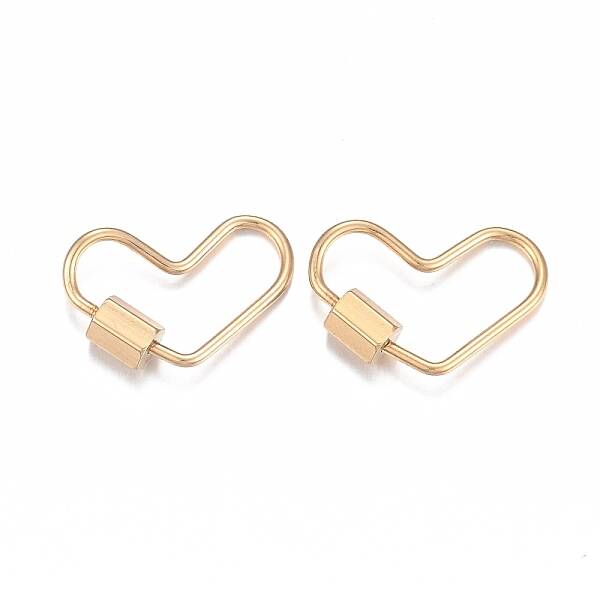 304 Stainless Steel Screw Carabiner Lock Charms