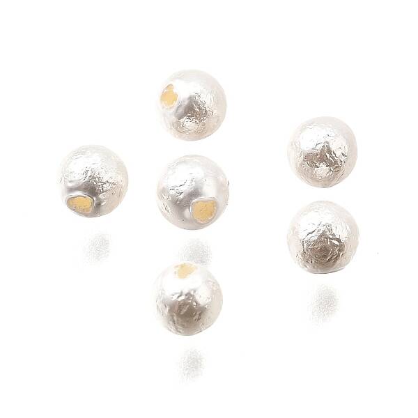 Electroplate Shell Pearl Beads